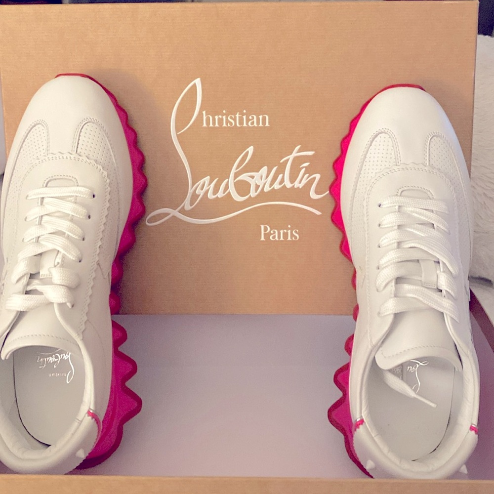 Christian Louboutin Paris Loubishark Donna Flat